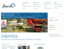 Tablet Screenshot of ademtra.es
